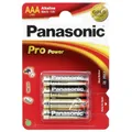 Produktbild: Panasonic Pro Power - Batterie 4 x AAA Typ Alkalisch # LR03PPG/4BP