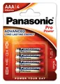 Produktbild: Panasonic AAA Micro Pro Power Batterie 1,5V 4er Blister