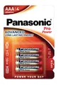 Produktbild: PANASONIC 00265999 LR03PPG/4BP AAA Batterie, Alkaline, 1.5 Volt