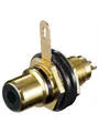 Produktbild: Pro RCA female connector for housing assembly with insulation and soldered connection