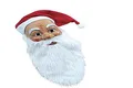 Produktbild: Nikolaus Maske mit Bart und Mütze