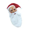 Produktbild: Gesichtmaske Nikolaus Weihnachtsmann Nikolausmaske Maske Weihnachten Santa