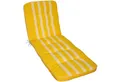 Produktbild: Herlag Liegenauflage Tilly, Rollliegenauflage Blockstreifen Gelb-Gestreift 200x65x9cm