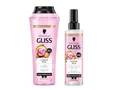 Produktbild: Gliss Shampoo Liquid Silk (250 ml) Haarshampoo mit Ceramiden & Seide, Glanz-Shampoo & Express-Repair-Spülung Liquid Silk (200 ml), Haarspülung, Pflegespülung mit Hitzeschutz