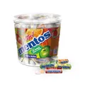 Produktbild: Mentos Mini Fruit Mix Bucket, Eimer mit 120 mini Rollen à 5 Frucht-Dragees