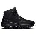 Produktbild: On Cloudrock Waterproof Wanderschuhe Damen in black-black, Größe 40 1/2