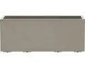 Produktbild: Pflanzkübel Greener KEBE Kunststoff 99,5 x 39,5 x 39,5 cm taupe inkl. Rollen und