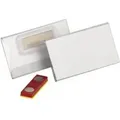 Produktbild: Durable - Namensschild 75 x 40 mm (b x h) Magnet transparent 25 St./Pack.