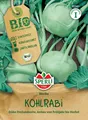Produktbild: BIO Kohlrabisamen weiß, schossfest, Kübelgeeignet, frühe Freilandsorte, Sperli