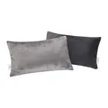 Produktbild: s.Oliver Doublesoft Kissenbezug 030x050 cm - super kuschelig & weich, Polyesterflausch 2 Stück dunkelgrau