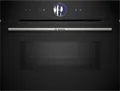 Produktbild: Bosch CMG7761B1 Kompaktbackofen mit Mikrowelle Compact-Mikrobackofen, AV2 Display, 4D Heissluft,