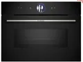 Produktbild: Bosch CMG7761B1 Serie 8 Pyrolyse Einbau-Kompaktbackofen mit Mikrowellenfunktion