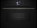 Produktbild: Bosch Einbau-Kompaktbackofen Mikrowelle 45l Pyrolyse schwarz 60cm Serie 8
