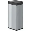 Produktbild: Hailo - Abfallbehälter H763xB339xT260mm 52 l silber