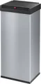 Produktbild: Abfallsammler Hailo Big-Box Swing XL, 52 l, rechteckig, Schwingdeckel, Stahlblech, silber 138411