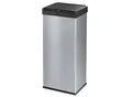 Produktbild: Hailo Big-Box Swing XL Abfalleimer mit Schwingdeckel 52 L Silber Kunststoff, Stahl