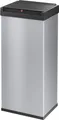 Produktbild: Hailo Bix-Box Swing XL 8602210 Mülleimer 52 l Stahlblech (B x H x T) 339 x 763 x 260 mm Silber, Schwarz Selbstschließender Schwingdeckel 1 St.