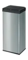 Produktbild: Hailo Abfallsammler 60l mit Schwingdeckel silber Abfallbehälter Mülleimer