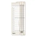 Produktbild: Rayher 50046000 Papierschneidemaschine / Papierfalzmaschine, Schnittlänge bis 30,5 cm, Papierschneidegerät mit Aufhängevorrichtung, schneidet oder falzt bis zu 5 Blatt Papier (80 g/m2)