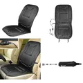 Produktbild: Beheizbare Sitzauflage Auto 12V – Sitzheizung zum Nachrüsten mit 2 Heizstufen – Heizmatte schwarz, rutschfest, universell passend für alle Fahrzeuge