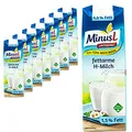 Produktbild: MinusL - 8er Pack Laktosefreie fettarme H-Milch 1,5% Fett (Kuhmilch á 1 Liter) - Milch laktosefrei und fettarm für Menschen mit Laktose- Intoleranz (Voller Genuss)