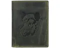 Produktbild: Greenburry Geldbörse Vintage Leder Geldbörse Portemonnaie Brieftasche 1701-Wild Boar