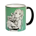 Produktbild: Kaffeetasse Frieren Anime Tasse 320 ml Keramik Grün