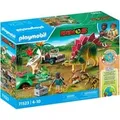 Produktbild: 71523 Dinos Forschungscamp mit Dinos, Konstruktionsspielzeug