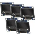 Produktbild: AZ-Delivery Displays 0,96 Zoll OLED SSD1306 Display I2C 128 x 64 Pixel kompatibel mit Arduino und Raspberry Pi, 5x OLED