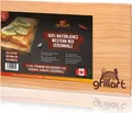 Produktbild: Zedernholzbretter zum Grillen – aus 100% natürlichem Western Red Zedernholz 2er Set XXL