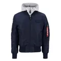 Produktbild: Alpha Industries Herren MA-1 D-Tec SE Bomberjacke, Ultra Navy, M