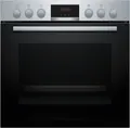 Produktbild: Bosch HEA513BR3 Einbau Herd kochfeldgebunden 5Heizarten LED-Display Elektronikuhr