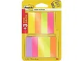 Produktbild: Post-it Index-Haftstreifen Rechteckig 1,5 x 5 cm Farbig sortiert 670P63 9 Stück à 100 Streifen