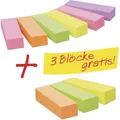 Produktbild: Post-it Haftstreifen 670-6+3 15 mm x 50 mm  Neonpink, Neongrün, Neongelb, Neo...