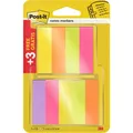 Produktbild: Indexen Post-it 670P63 papier 15x50mm assorti pak 9 stuks