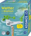 Produktbild: KOSMOS 636142 Wetterstation, Erforsche Wetter und Klima, mit Windmesser, Kompass und Thermometer, Experimentierkasten für Kinder ab 8 Jahre,