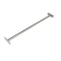 Produktbild: Reckstange Edelstahl 90 cm mit Befestigungsmaterial – Ideal für Klimmzüge, Fitnessübungen und Wandmontage