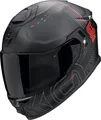 Produktbild: Scorpion EXO-GT SP Air Techlane Helm, schwarz matt/grau/rot, 2XL (62/63)