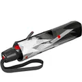 Produktbild: Knirps Taschenschirm T200 Sparlink Star - Weiß-Schwarz, Polyester, 95 cm, Automatik