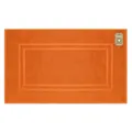 Produktbild: Lavea Badematte, Badteppich, Duschvorleger, Orange, 50 x 80 cm Premium Frotteeserie Bali | GOTS Zertifiziert, 100% Bio Baumwolle