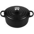 Produktbild: Le Creuset Signature Bräter rund 20 cm schwarz