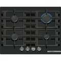Produktbild: Bosch PNP6B6K40 Gas-Kochfeld Aus Glas 60CM 4 Brenner Gusseisen
