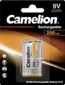 Produktbild: Camelion Ni-MH Rechargeable Akku 9V Block 250 mAh 1er Blister 17025122