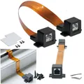 Produktbild: 2 Stück RJ45 DSL Internet Kabel Fensterdurchführung Flachkabel Netzwerk ca 30cm