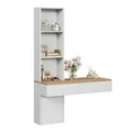 Produktbild: Vicco Schminktisch Melora, Weiß/Eiche, 100 cm