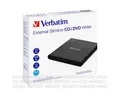 Produktbild: Verbatim DVD-Rohling Verbatim Slimline DVD-Recorder USB 2.0 Schwarz
