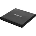 Produktbild: Verbatim USB 2.0 CD-DVD Writer light black extern Slimline CD/DVD Brenner