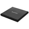 Produktbild: Verbatim Slimline externe CD/DVD-Brenner USB 2.0, schwarz
