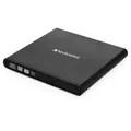 Produktbild: 023942535041 External Slimline CD/DVD Writer USB 2.0 MDISC Verbatim