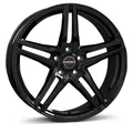 Produktbild: 1x BORBET DESIGN XRT schwarz glänzend 8.0Jx18 5x120 ET30